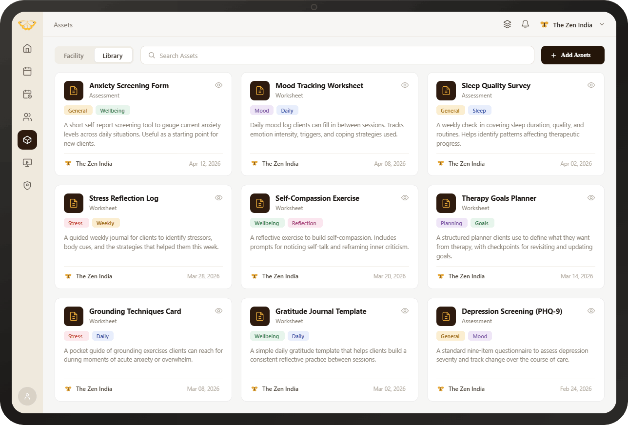 Resources detail screenshot